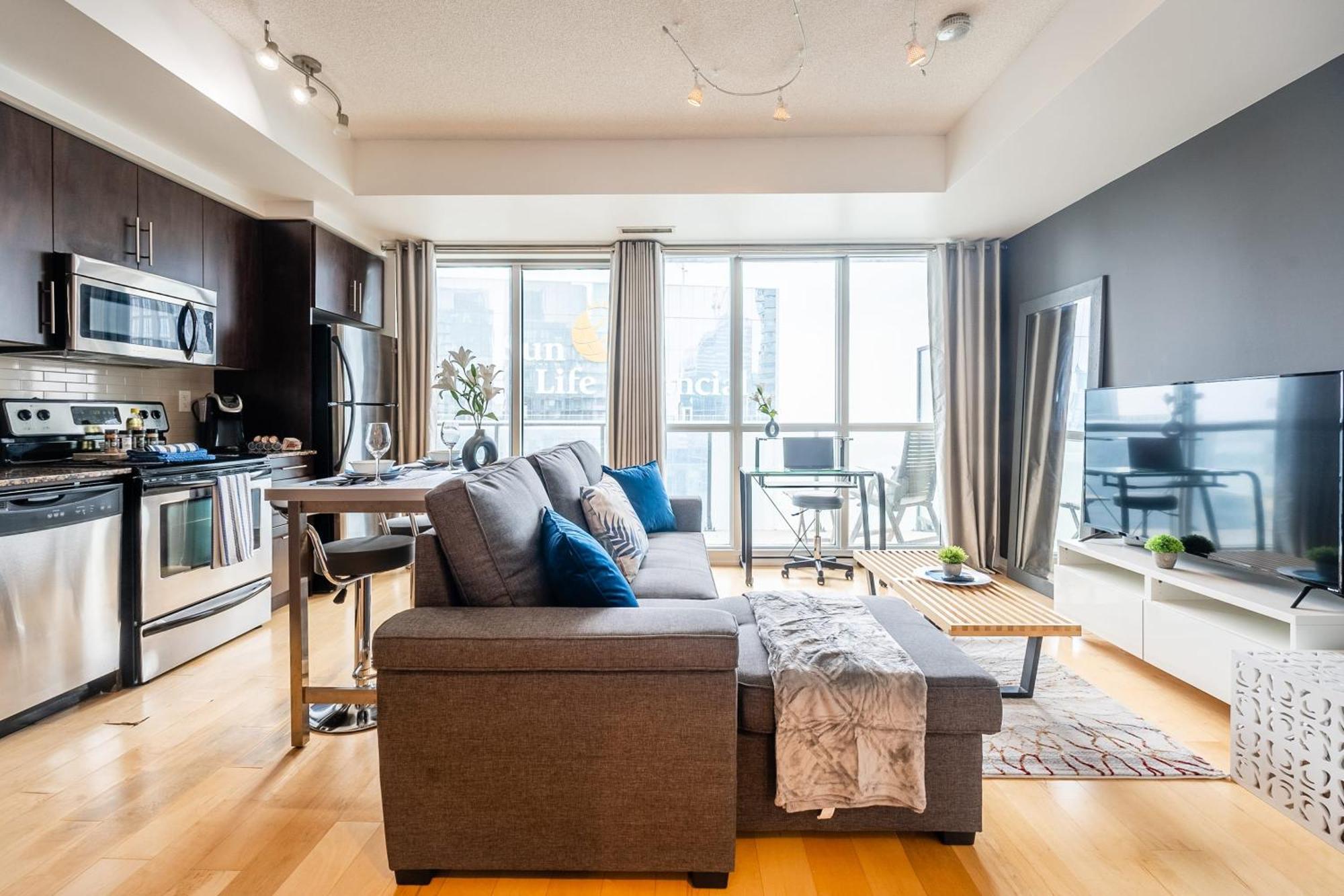 1Br Luxury Condo - Downtown Toronto Zewnętrze zdjęcie